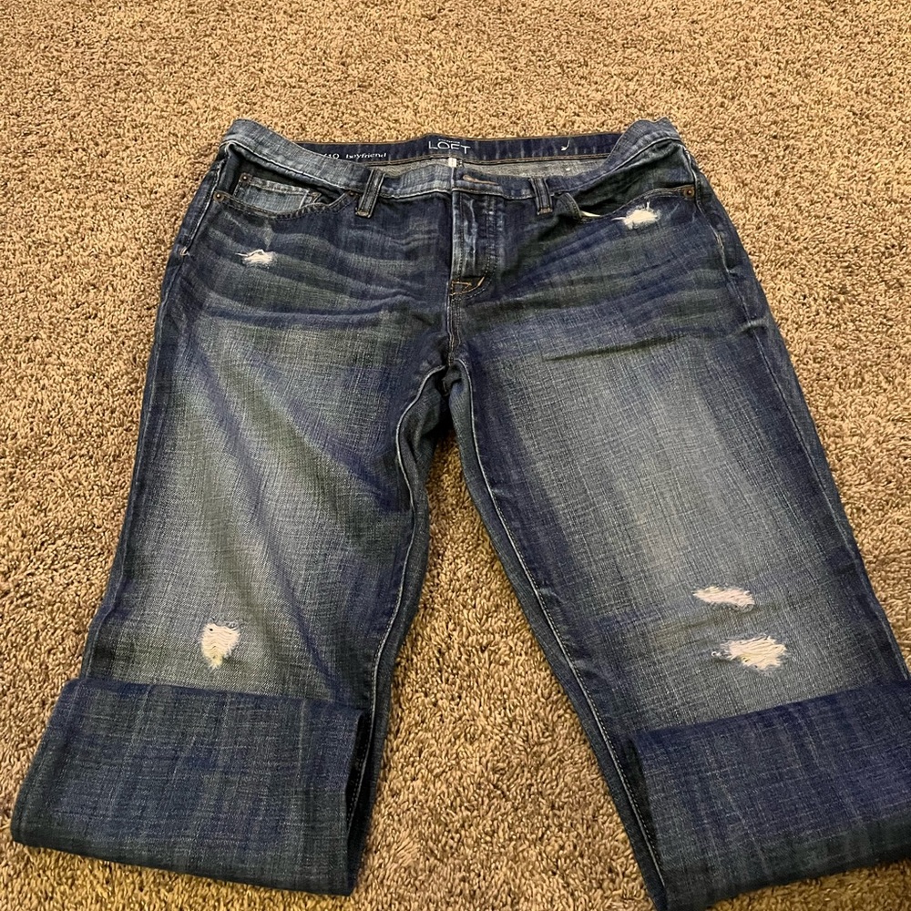 Loft boyfriend jeans